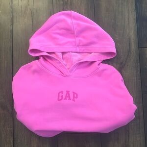 Pink gap hoodie